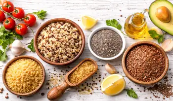 ¿Existen los superalimentos? Comparación entre la quinoa, el bulgur, la chía y las semillas de lino